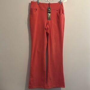 DG2 JEANS, SOFT TWILL KNIT DENIM, BOOTCUT, SIZE LARGE